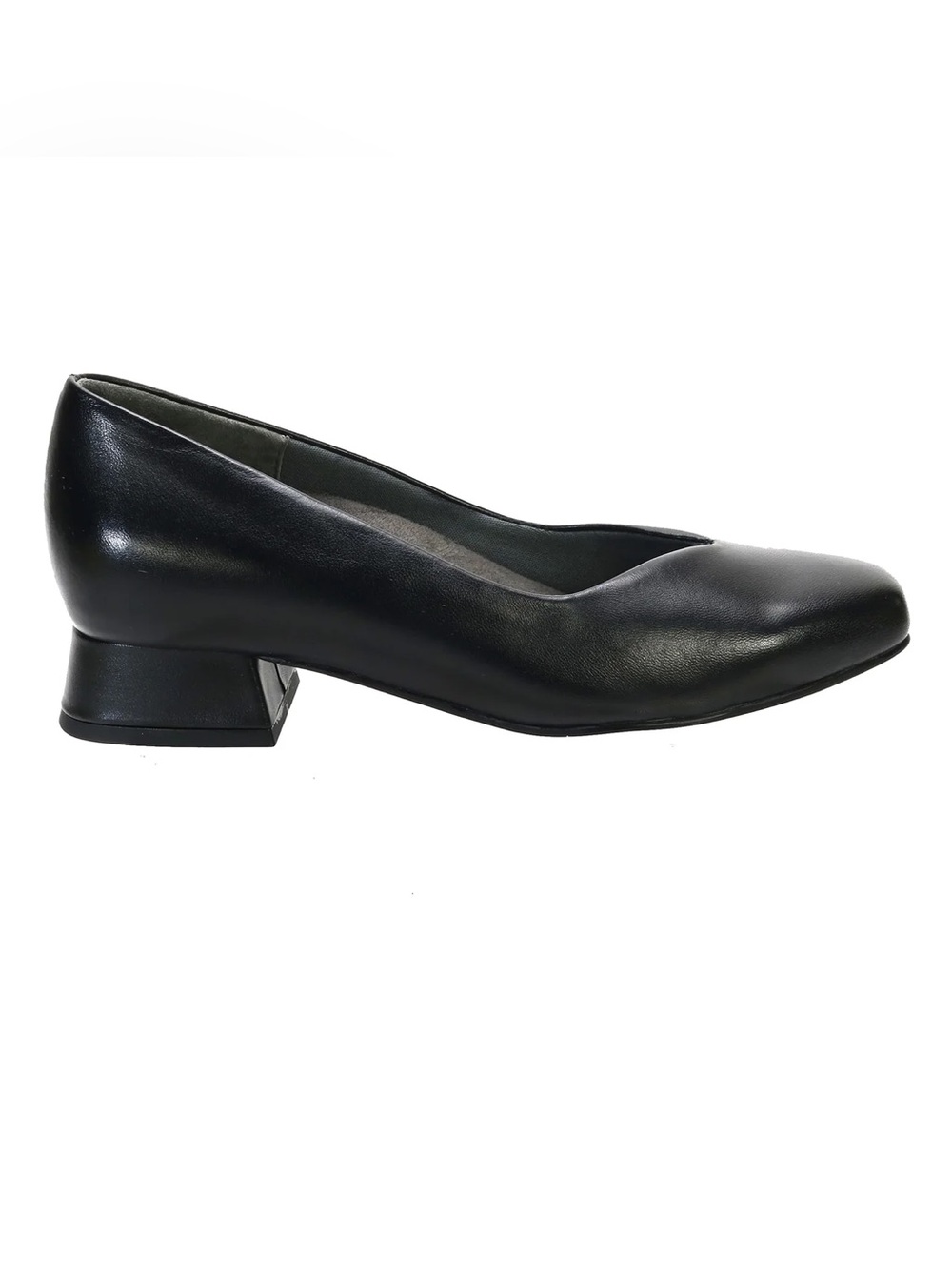 NIB David Tate Black Leather Pumps - Picture 2 of 13